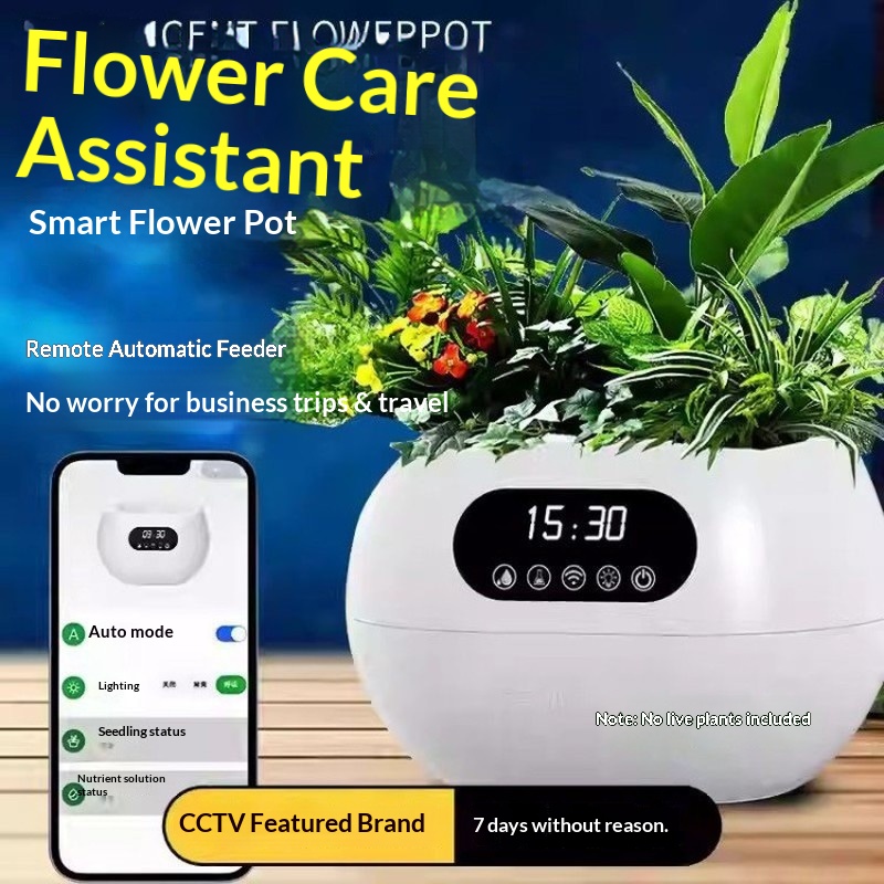 Умный цветочный горшок с автом – обзор и цена Flower Supplies